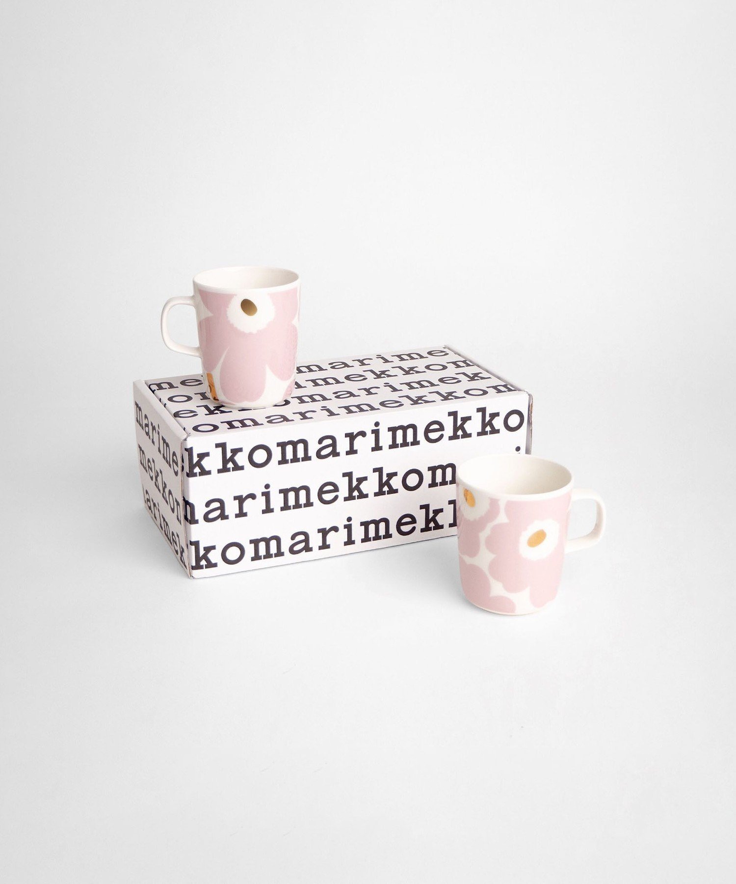 Marimekko 【Rakuten Fashion限定・by R特別商品】Unikko マグカップセット マリメッコ ファッション雑貨 その他のファッション雑貨 ゴールド【送料無料】