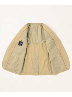 J. Press Cotton Polyester Poplin Sack Sportcoat JKOVKM0008: Beige J. Press Cotton Polyester Poplin Sack Sportcoat JKOVKM0008: Beige