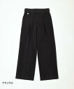 ADAM ET ROPE' FEMME 【WEB限定】骨格別スラックスパンツ(ストレート/ウェーブ/ナチュラル) アダムエロペ パンツ スラックス・ドレスパンツ...