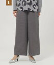 【SALE/30%OFF】EVEX by KRIZIA 【L】【マシンウォッシャブル】ツイードライクワイドパンツ サンヨー エルサイズ パンツ その他のパンツ ...