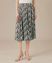 MACKINTOSH LONDON 【BIBURY FLOWER】トーナルバイブリーフラワージャージスカート マッキントッシュ ロンドン スカート ロング・マキ...