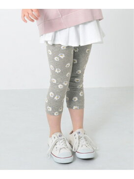 【SALE/30%OFF】devirock 7分丈レギンス タイツ スパッツ デビロック 子供服 キッズ デビロック ファッショングッズ タイツ/レギンス ホワイト グレー グリーン ブラック イエロー