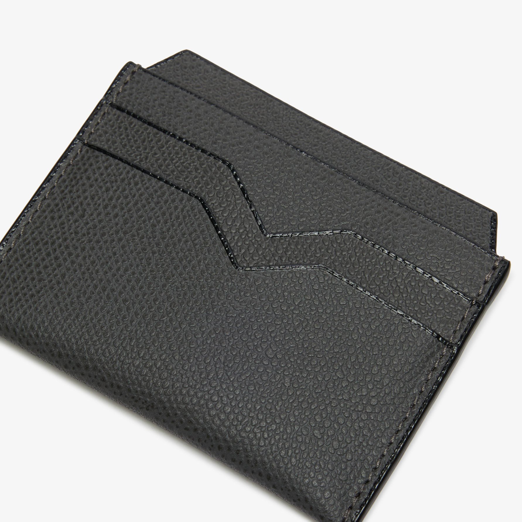 Valextra 【公式】クレジットカードホルダー 6カード ヴァレクストラ 財布・ポーチ・ケース 名刺入れ・カードケース グレー【送料無料】