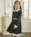 【SALE/50%OFF】組曲 KIDS 【110-140cm】モダンネイビー ワンピース クミキョク ワンピース・ドレス ワンピース ネイビー【送料無料】