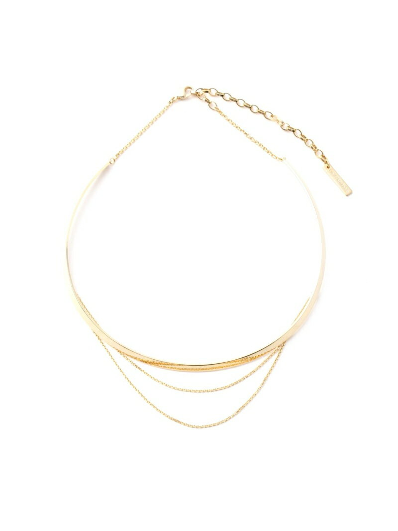 【SALE／70%OFF】PINKY&DIANNE チェーン付きチョーカー ピンキー アンド ダイアン アクセサリー・腕時計 その他のアクセサリー・腕時計 ゴールドのサムネイル