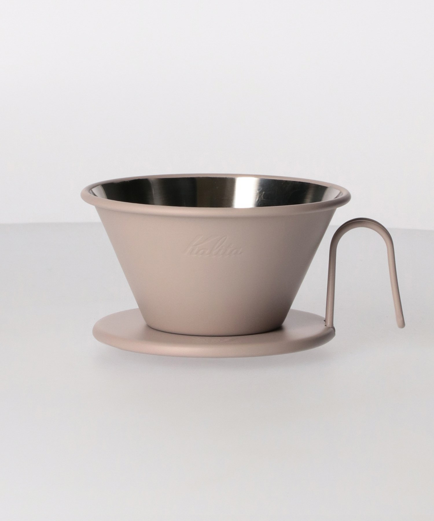 カリタ SALON adam et rope' 【Kalita for SALON】ドリッパー(WDS-185) 2~4人用 サロン アダム エ ロペ 食器・調理器具・キッチン用品 その他の食器・調理器具・キッチン用品 ベージュ【送料無料】