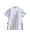 【SALE/30%OFF】PUMA ウィメンズ ゴルフ ストレッチ ストライプ AOP ポロシャツ プーマ トップス ポロシャツ ホワイト【送料無料】