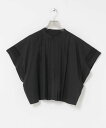 【SALE/30%OFF】URBAN RESEARCH ハーフスリーブタックショートシャツ アーバンリサーチ トップス シャツ・ブラウス ホワイト ブラック【送料無料】