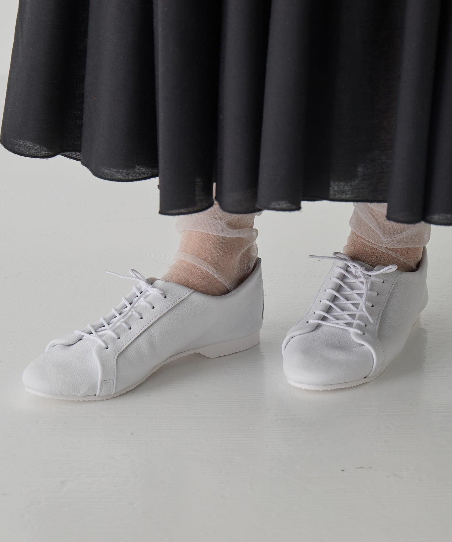 【SALE／3%OFF】CROWN CROWN/JAZZ Sneaker スニーカー セットアップセブン シューズ・靴 レースアップ・ドレスシューズ ホワイト ブラック【送料無料】