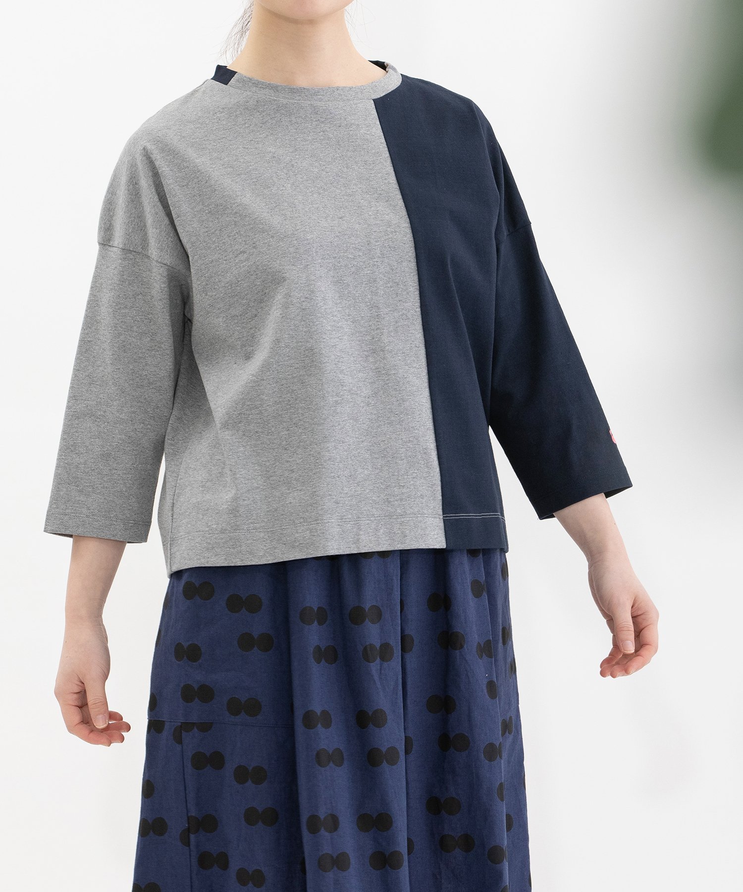 楽天市場】バイカラー Tシャツ（柄刺繍）の通販