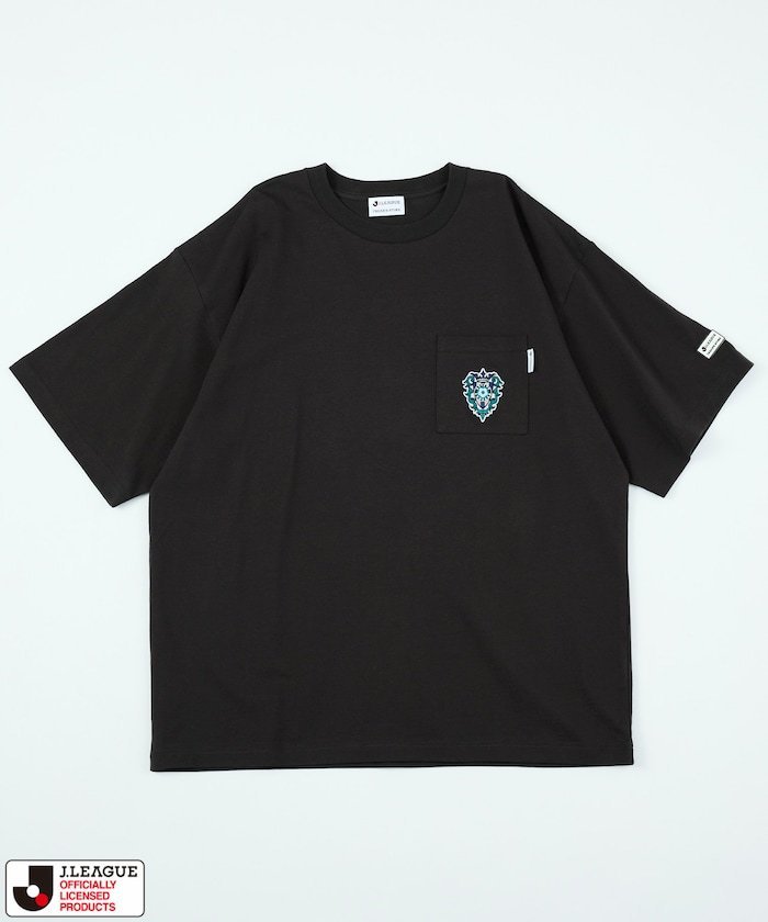 J.LEAGUE × FREAK'S STORE 別注SUPPORTERS SHORT SLEEVE TEE 【アビスパ福岡】 フリークスストア トップス カットソー・Tシャツ ホワイト グレー