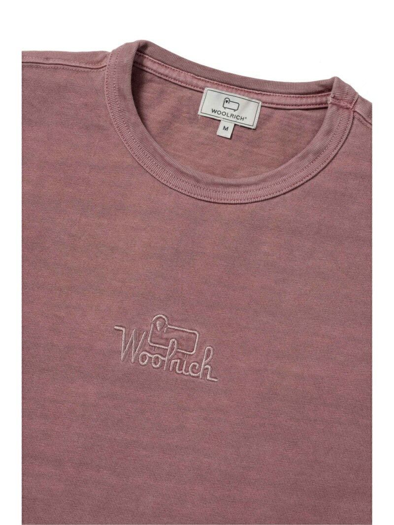 【SALE／30%OFF】WOOLRICH (M)FADED LONG SLEEVES TEE ウールリッチ カットソー Tシャツ レッド ブラック【送料無料】