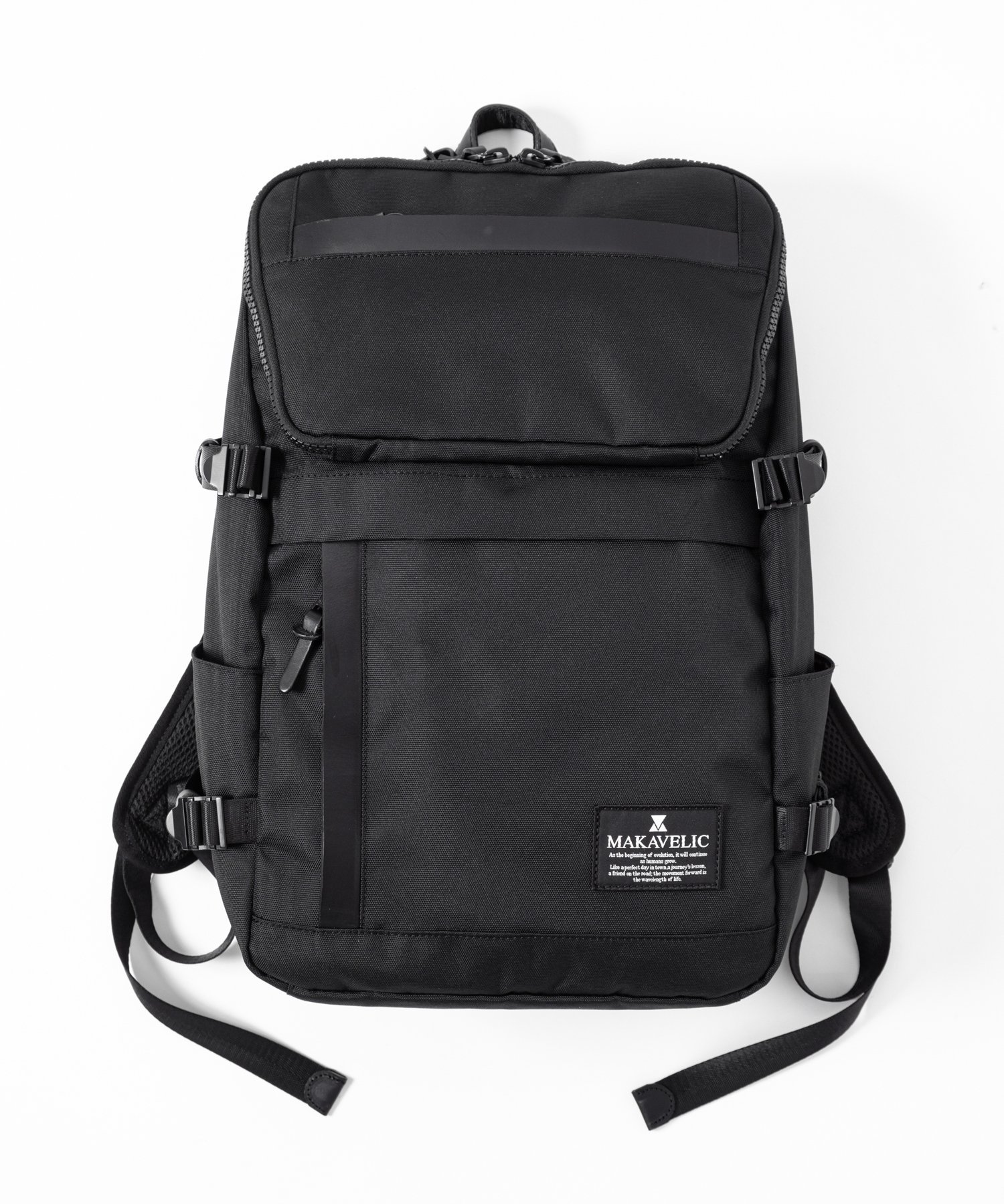 マキャベリック リュック メンズ MAKAVELIC RECTANGLE3 DAYPACK / デイパック / リュックサック マキャベリック バッグ リュック・バックパック ブラック ネイビー【送料無料】