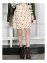 【SALE/60%OFF】dazzlin リトルフラワー刺繍ミニスカート ダズリン スカート【RBA_S】【RBA_E】