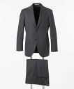 J.PRESS 【ESSENTIAL CLOTHING】ヘリンボーンストライプ スーツ/総裏 ジェイプレス スーツ・フォーマル セットアップスーツ グレー【送料...