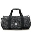 Keith Haring (U)Travel LineボストンバッグL キース・ヘリング バッグ ボストンバッグ ブラック ホワイト【送料無料】(4)