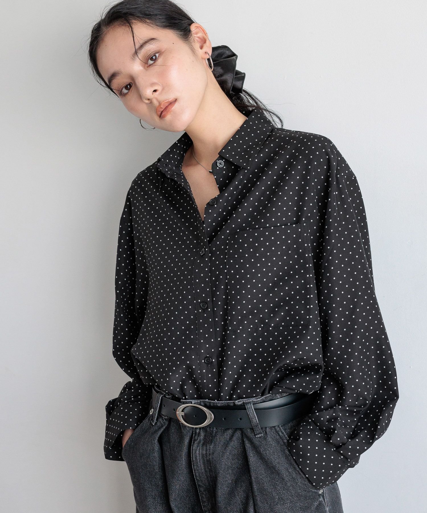 【SALE／20%OFF】LOWRYS FARM アソートボックスシャツ ローリーズファーム トップス シャツ・ブラウス ..