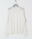 URBAN RESEARCH LOA LONG-SLEEVE KNIT T-SHIRTS アーバンリサーチ トップス カットソー・Tシャツ ブラック カーキグリ...