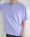 【SALE/70%OFF】SENSE OF PLACE ポンチポケットTシャツ(5分袖) センス オブ プレイス トップス カットソー・Tシャツ グリーン グレ...