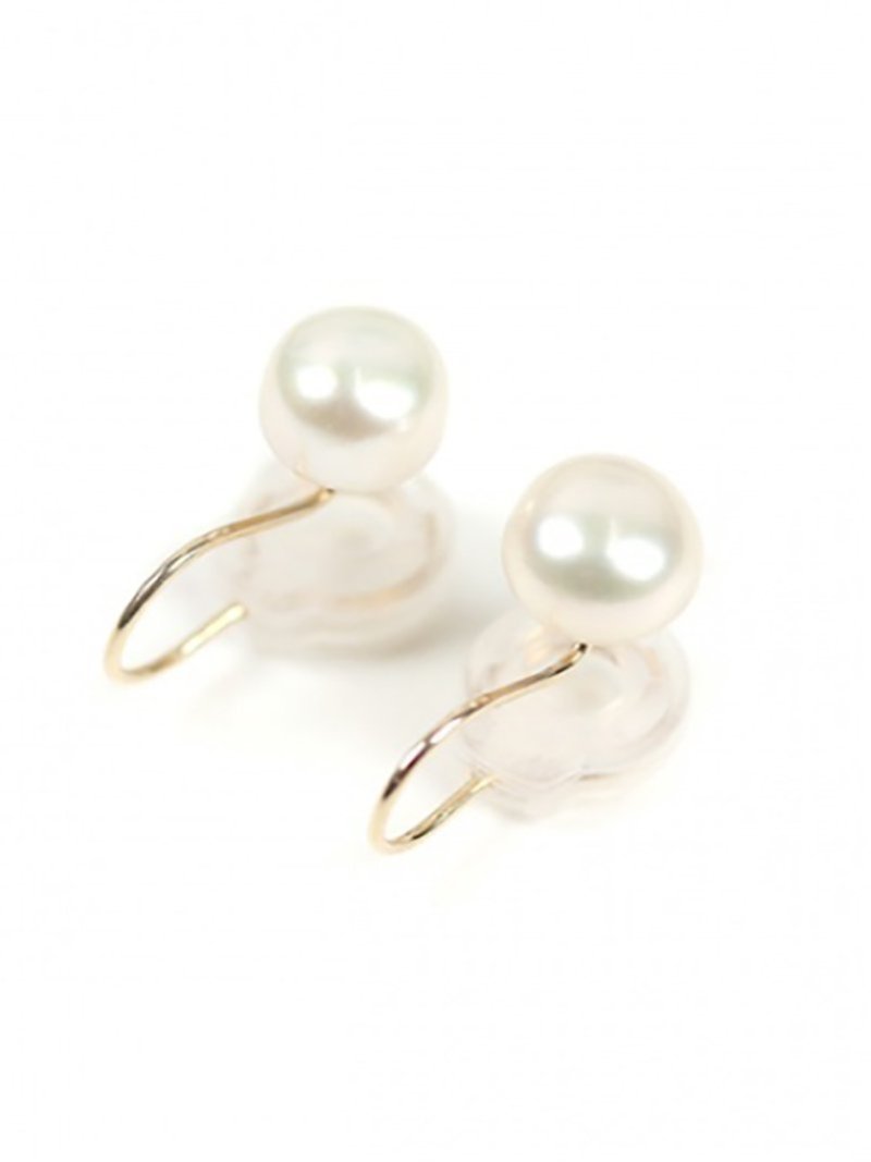 cui-cui パール イヤリング | K10YG キュイキュイ アクセサリー・腕時計 イヤリング・イヤーカフ ホワイト【送料無料】