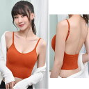 【SALE/30%OFF】Aimoon リブキャミソール レディース ミニミニストア インナー・ルームウェア ブラジャー イエロー グリーン グレー ブラック ホワイト オレンジ