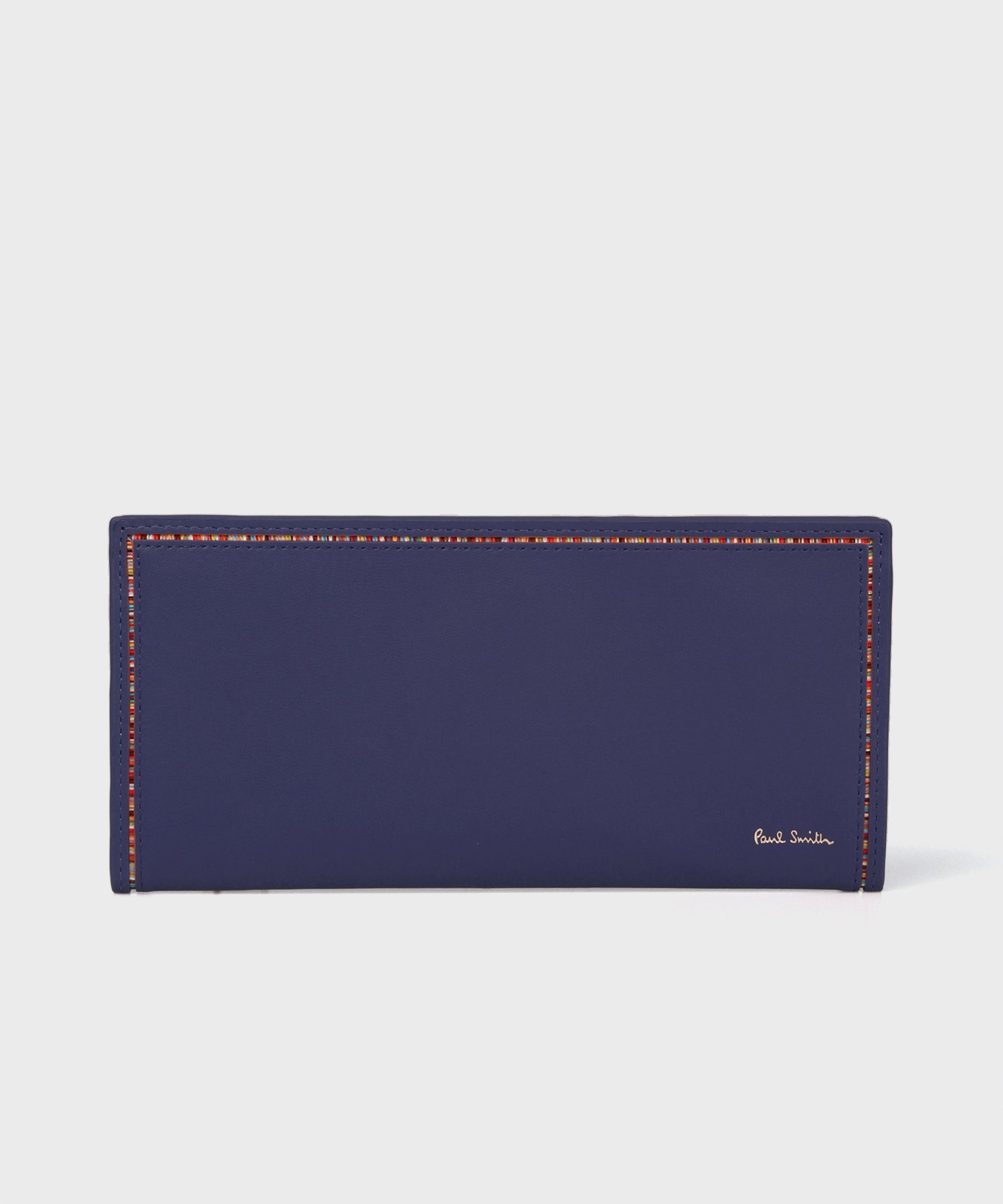 ポールスミス 長財布（メンズ） 【SALE／30%OFF】Paul Smith 【公式】ストライプインセット 長財布 ポール・スミス　アウトレット 財布・ポーチ・ケース 財布 ブルー グレー レッド ブラック【送料無料】