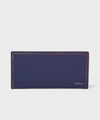【SALE/30%OFF】Paul Smith 【公式】ストライプインセット 長財布 ポール・スミス アウトレット 財布・ポーチ・ケース 財布 ブラック グレー レッド ブルー【送料無料】