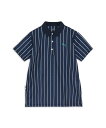 【SALE/30%OFF】PUMA ウィメンズ ゴルフ ストレッチ ストライプ AOP ポロシャツ プーマ トップス ポロシャツ ネイビー【送料無料】