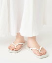 plage HAVAIANAS/ハワイアナス SLIM SQUARE サンダル プラージュ シューズ・靴 サンダル ホワイト