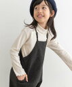 【SALE/50%OFF】URBAN RESEARCH DOORS 『WEB/一部店舗限定サイズ』メローフリルリブタートルネックTシャツ(KIDS) アーバンリ...
