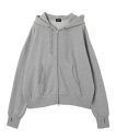 【SALE/20%OFF】WEGO MEN'S ショートダブルZIPパーカー ウィゴー トップス パーカー・フーディー グレー ブラック【送料無料】(4)