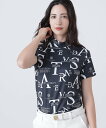 St ANDREWS C2Cコンセプト柄ベア天半袖ハイネック (WOMENS) セントアンドリュース トップス その他のトップス ホワイト ブラック【送料無料】