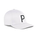 【SALE/30%OFF】PUMA メンズ ゴルフ P キャップ プーマ 帽子 キャップ ホワイト