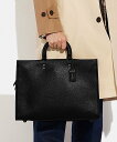 コーチ ビジネスバッグ COACH ローグ ブリーフ・リジェネラティブ レザー コーチ バッグ ビジネスバッグ・ブリーフケース ブラック【送料無料】