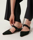 BEAUTY&YOUTH UNITED ARROWS スエードライク ツイスト ストラップ ミュール ビューティー&ユース ユナイテッドアローズ シューズ・靴 ...