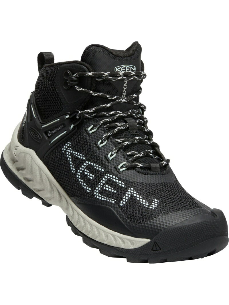 【SALE／30%OFF】KEEN WOMEN NXIS EVO MID WPレディース ネクシス エヴォ ミッド ウォータープルーフ キーン シューズ・靴 スニーカー ブラック【送料無料】