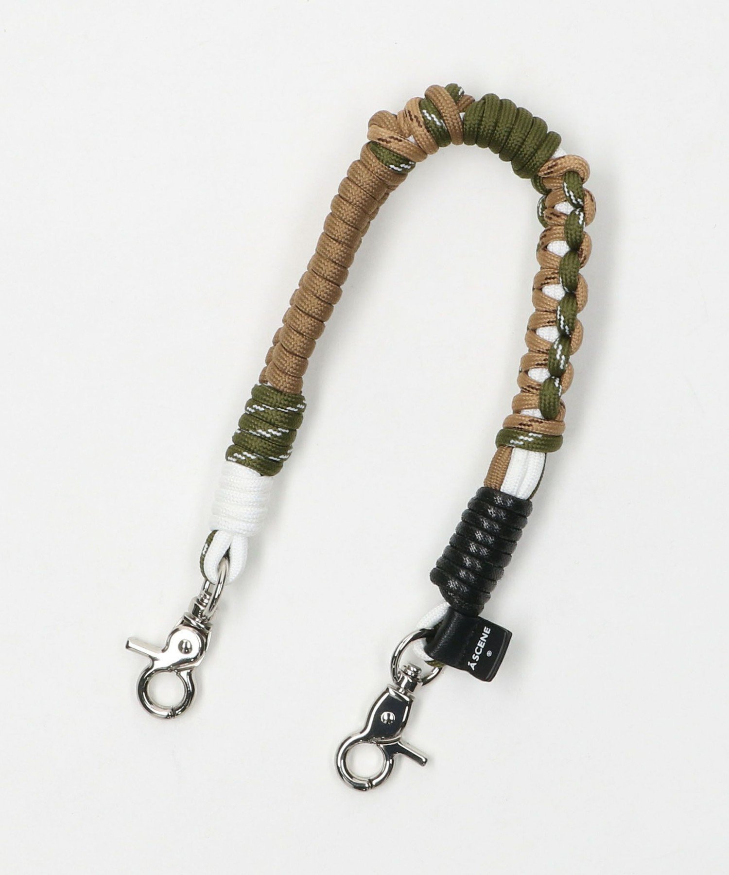 BEAUTY&YOUTH UNITED ARROWS ＜A SCENE＞Design paracord strap/スマホストラップ ビューティー＆ユース　ユナイテッドアローズ スマホグッズ・オーディオ機器 その他のスマホグッズ・オーディオ機器 カーキ シルバー ブラック レッド【送料無料】