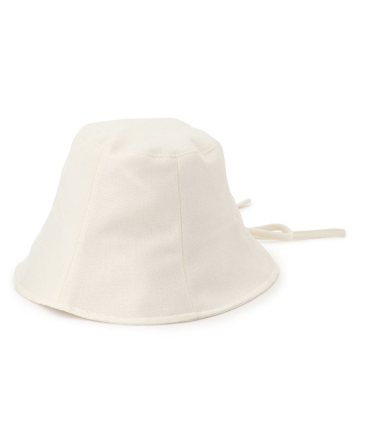 【SALE/10%OFF】SHOO・LA・RUE ジュート風ポニーテールハット シューラルー 帽子 ハット ブラック ベージュ ホワイト