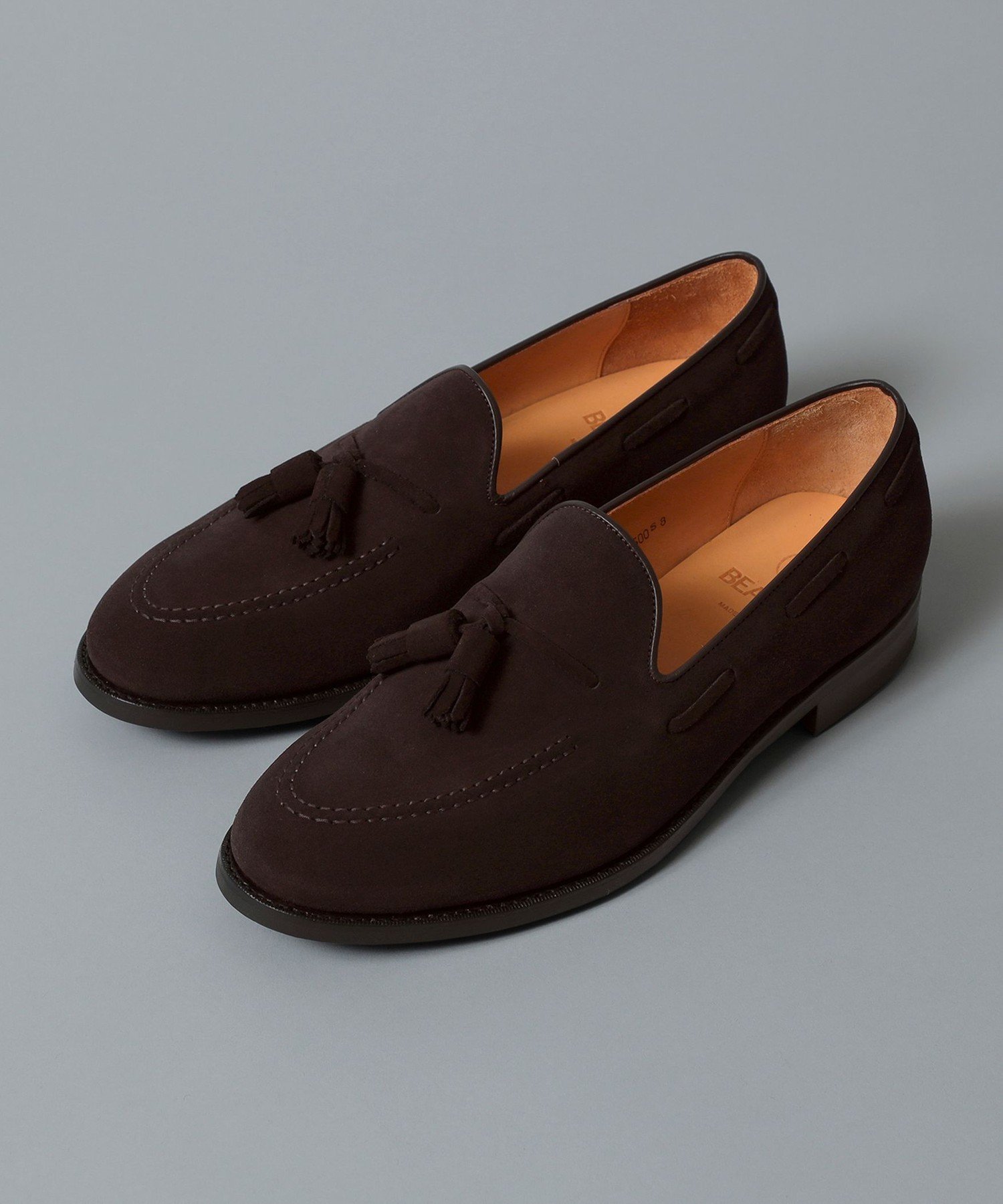 BEAMS F BEAMS F / スエード タッセルローファー ビームス メン シューズ・靴 ローファー ブラウン【送料無料】