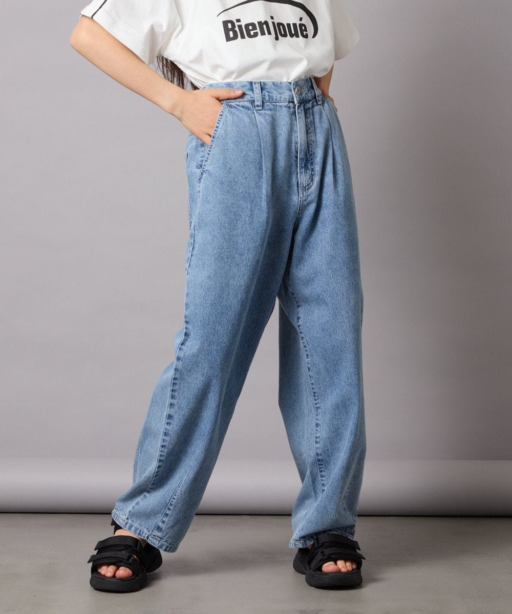 【SALE／20%OFF】a.v.v [140-150]バレルデニム アー・ヴェ・ヴェ パンツ その他の...