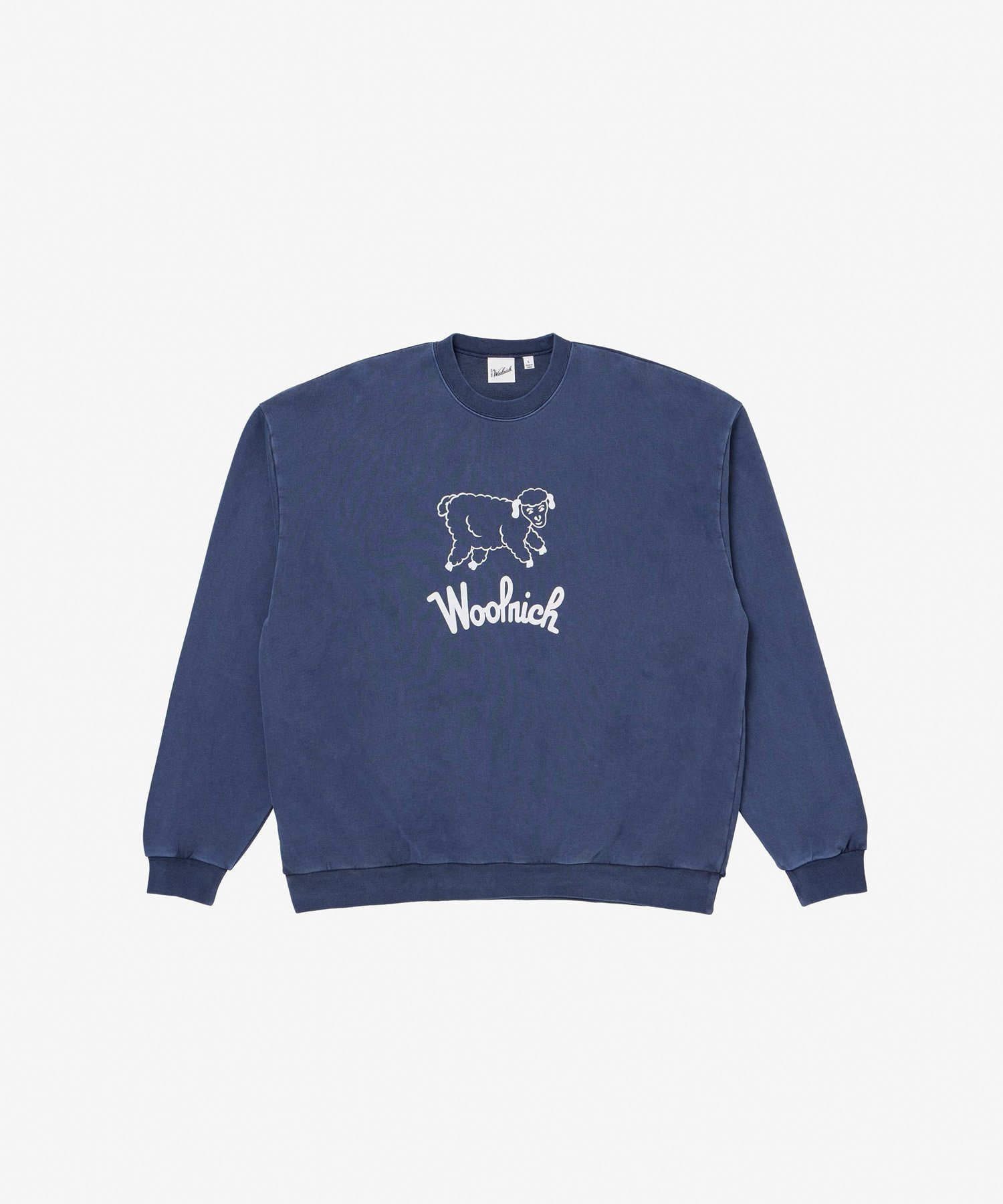 スウェット・トレーナー Woolrich Denim Blue Cotton Sweatshirt 楽天市場】スウェット(ブランドウールリッチ)(トップス