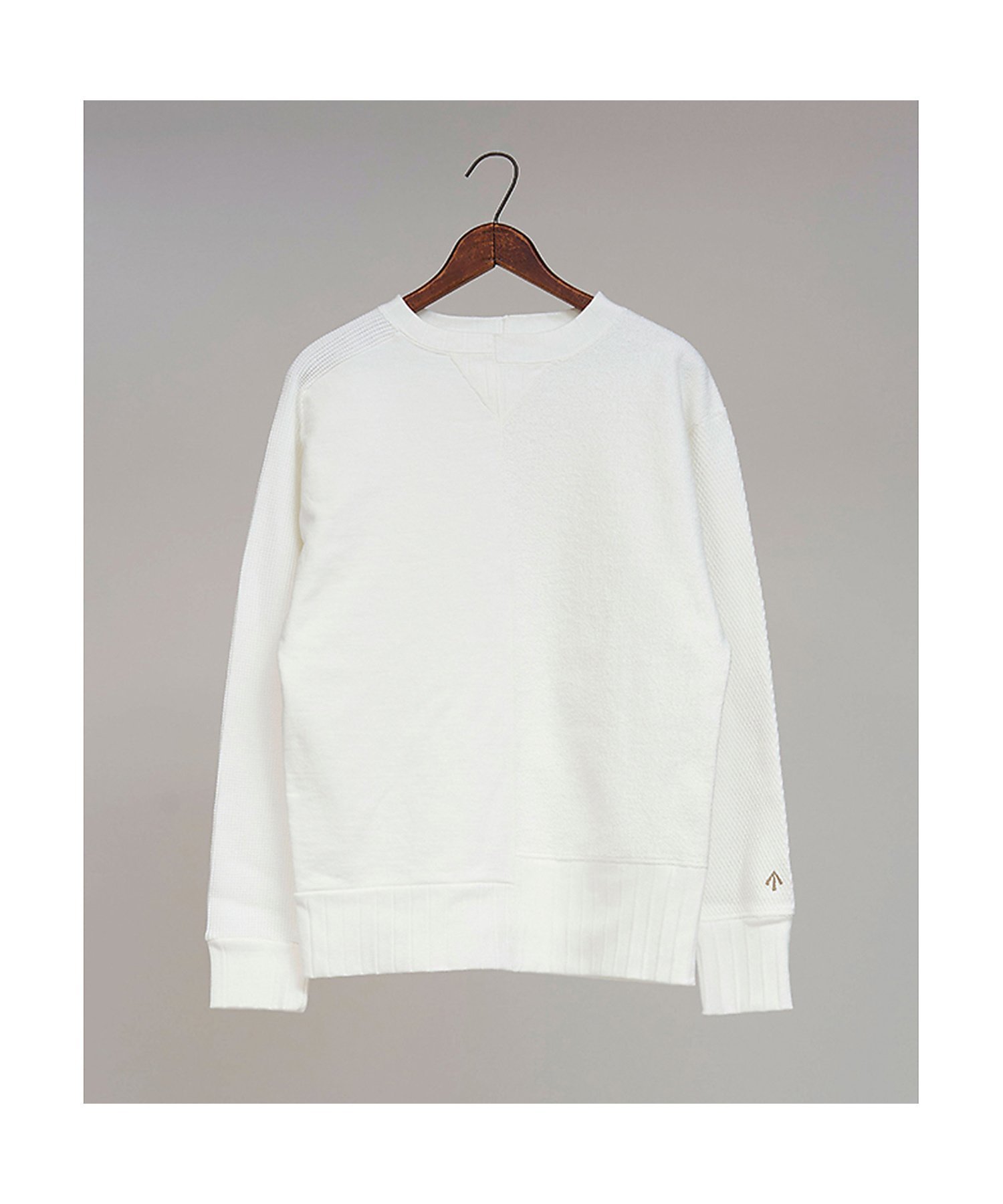 Nigel Cabourn 【公式】ナイジェル・ケーボン / MAN / アーミークルージャージーミックス ナイジェル・ケーボン トップス カットソー・Tシャツ ホワイト【送料無料】