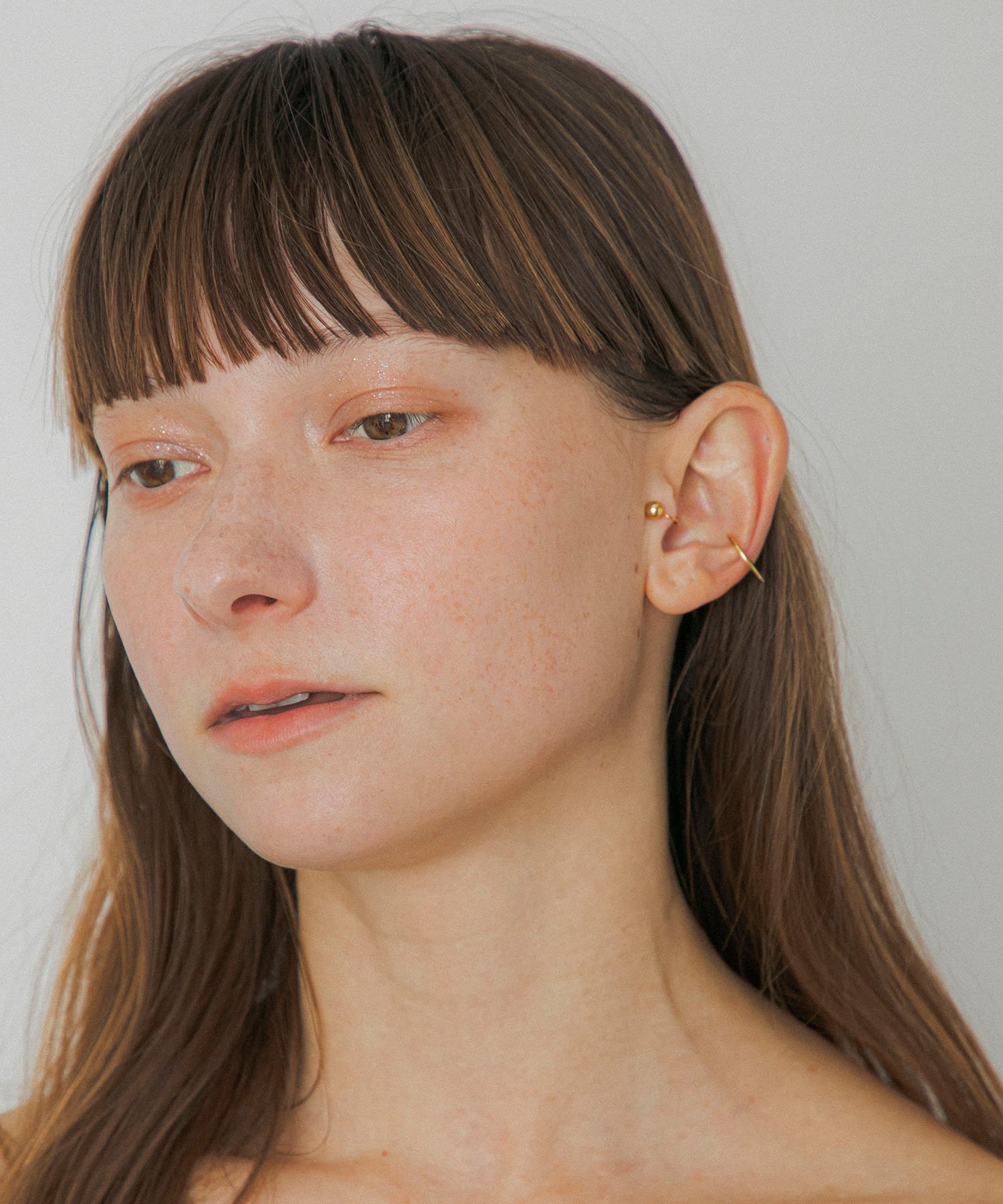 LAPUIS [LAPUIS] Tragus cuff & ear cuff set キャセリーニ アクセサリー・腕時計 イヤリング・イヤーカフ ゴールド【送料無料】