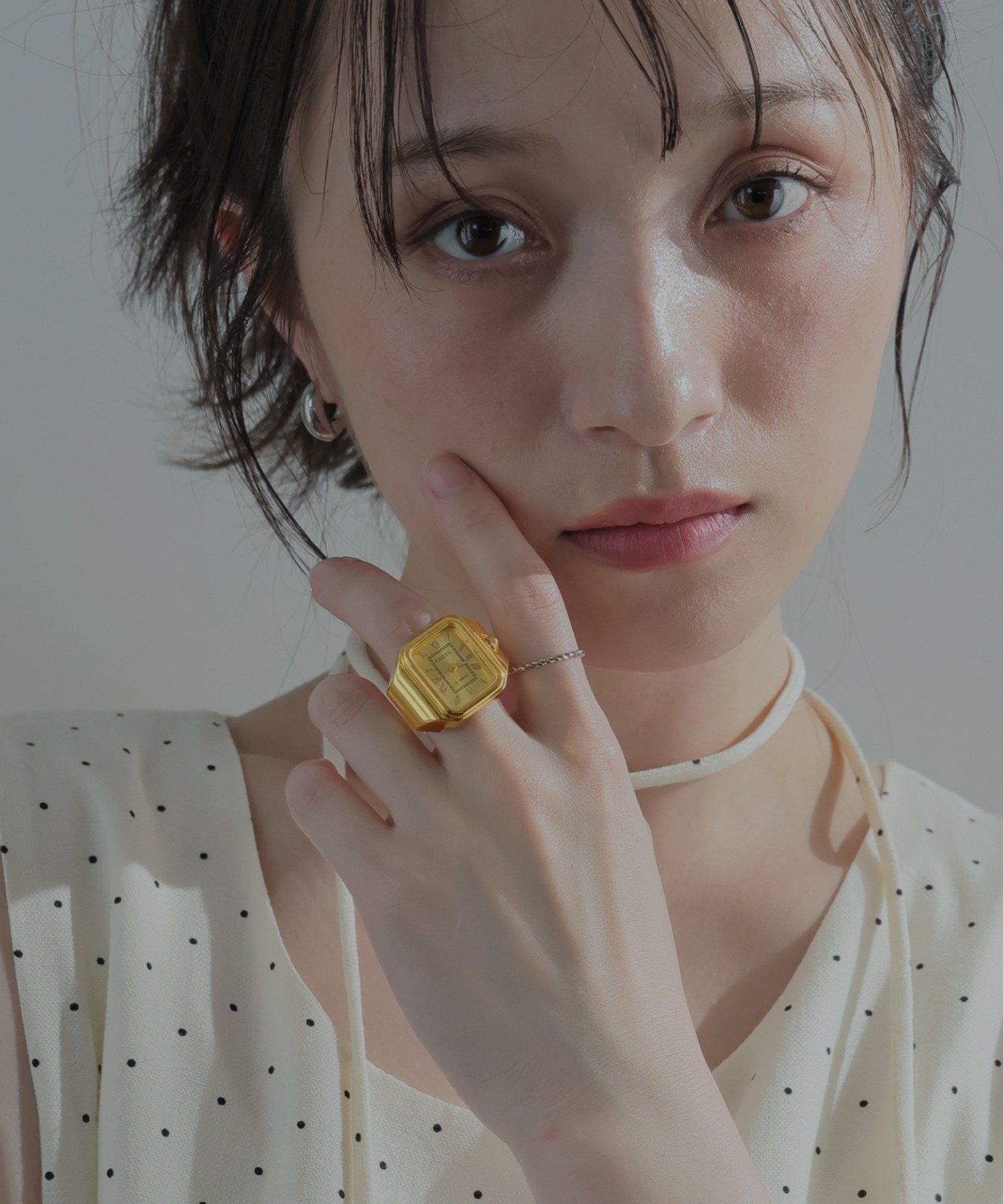 Doula Doula ミニウォッチリング ドゥーラ ドゥーラ アクセサリー・腕時計 リング・指輪 シルバー ゴールド