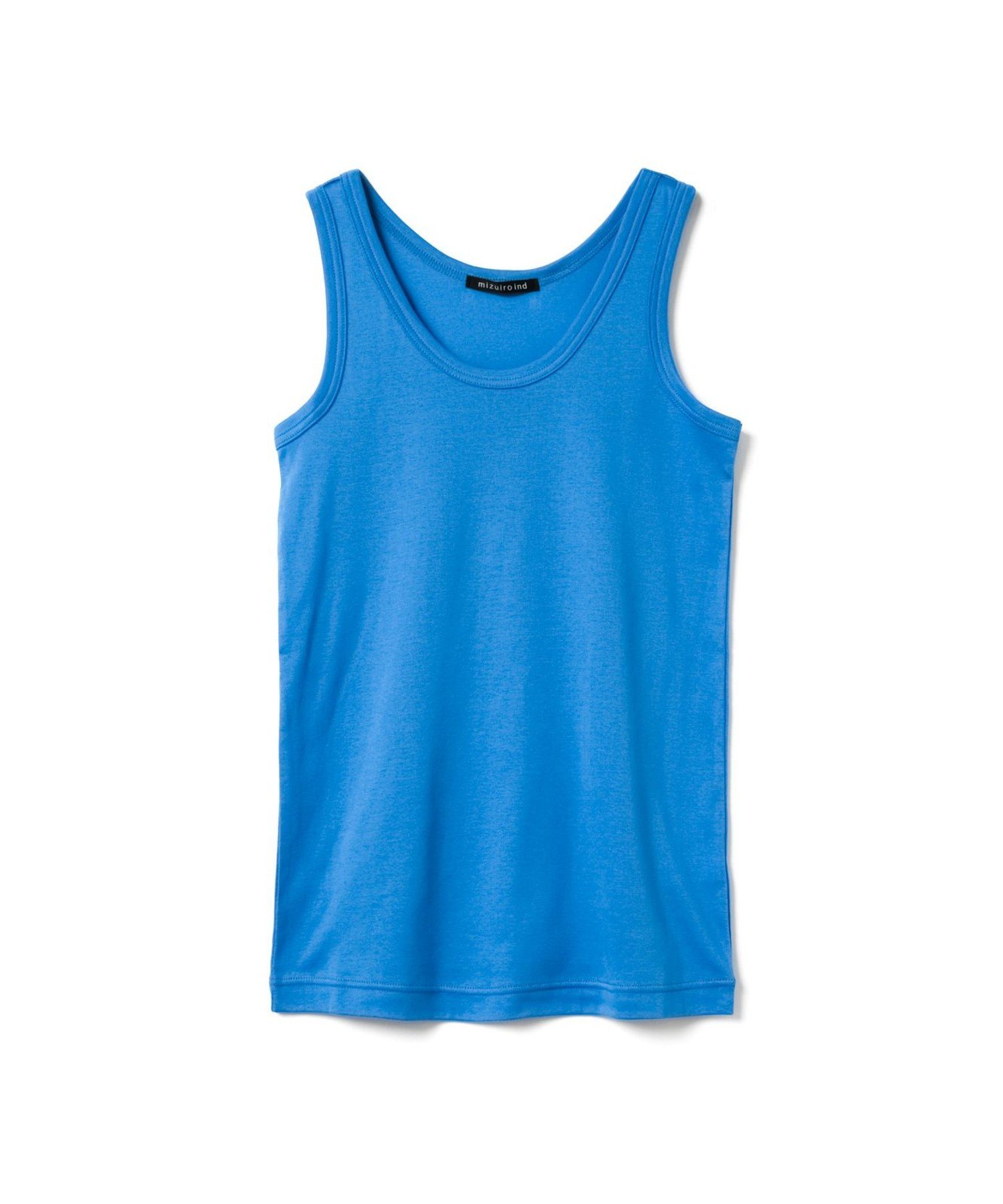 mizuiro ind mizuiro ind ベーシックタンクトップ マーコート トップス カットソー・Tシャツ ピンク ブルー ベージュ ブラック ホワイト