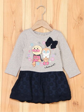 ANPANMAN KIDS COLLECTION ANPANMAN KIDS COLLECTION/(K)バルーンスカートワンピース アンパンマンキッズコレクション ワンピース キッズワンピース ネイビー【送料無料】