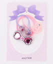 any FAM KIDS 【WEB限定】ヘアゴム 3SET ジェルリボン エニィファム ヘアアクセサリー ヘアゴム ピンク