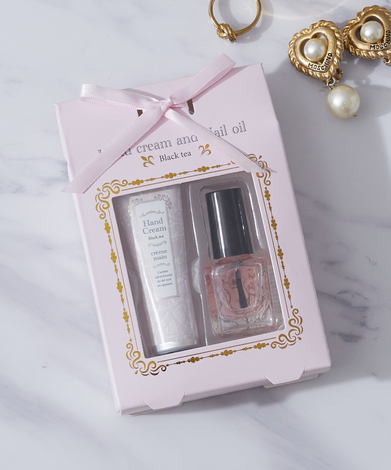 BIRTHDAY BAR Bloomingハンドクリーム&ネイルオイルセット バースデイバー ボディケア・オーラルケア その他のボディケア・オーラルケア ピンク...