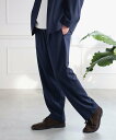 B:MING by BEAMS 【セットアップ対応】ダブルフェイス 梨地 パンツ ビーミング ライフストア バイ ビームス スーツ・フォーマル セットアップスー...