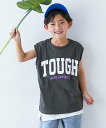devirock 綿100% デビラボ BIGシルエット プリントタンクトップ ノースリーブ トップス 25SS デビロック トップス ノースリーブ・タンクトッ...